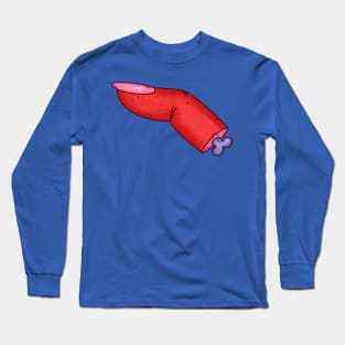 Devil's finger sticker Long Sleeve T-Shirt